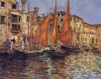 El mercado de pescado de Mortimer Ludington Menpes